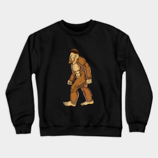 Big foot hairstyle modern Crewneck Sweatshirt